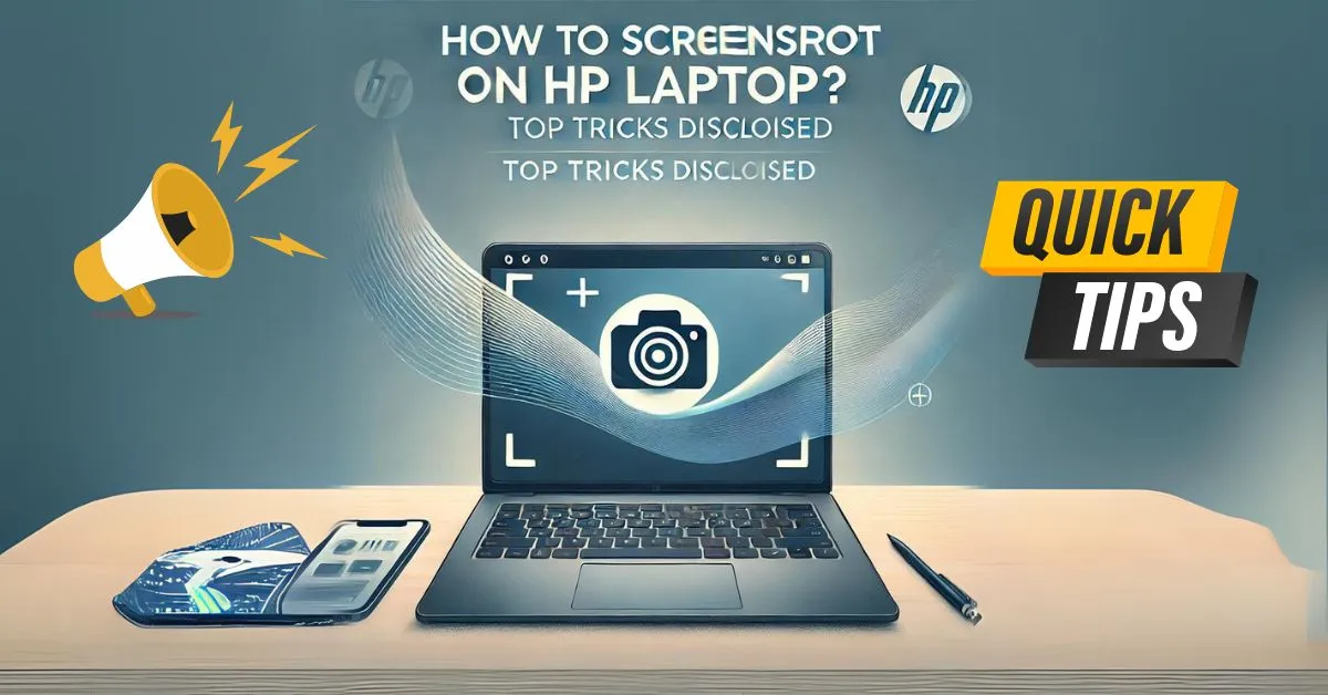 how to screenshot on hp laptop