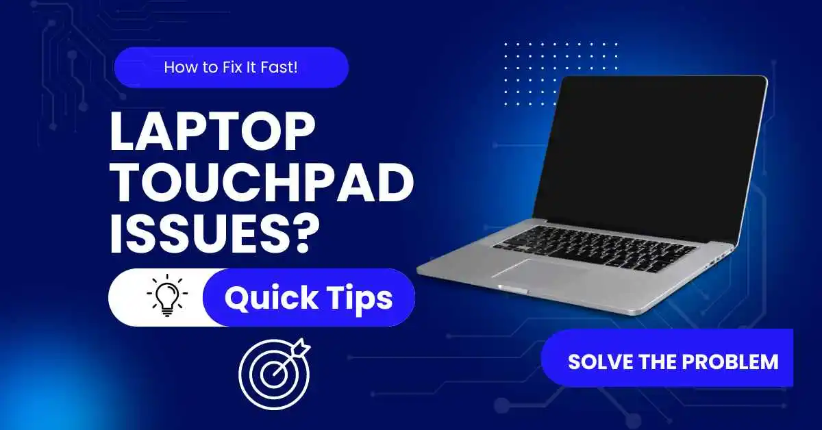 laptop touchpad not working