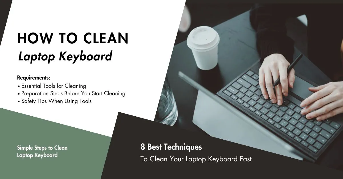how to clean laptop keyboard