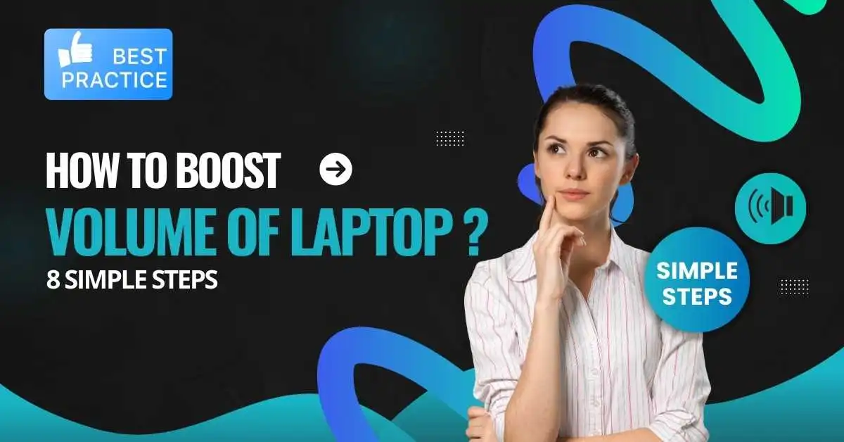 How to boost volume of laptop