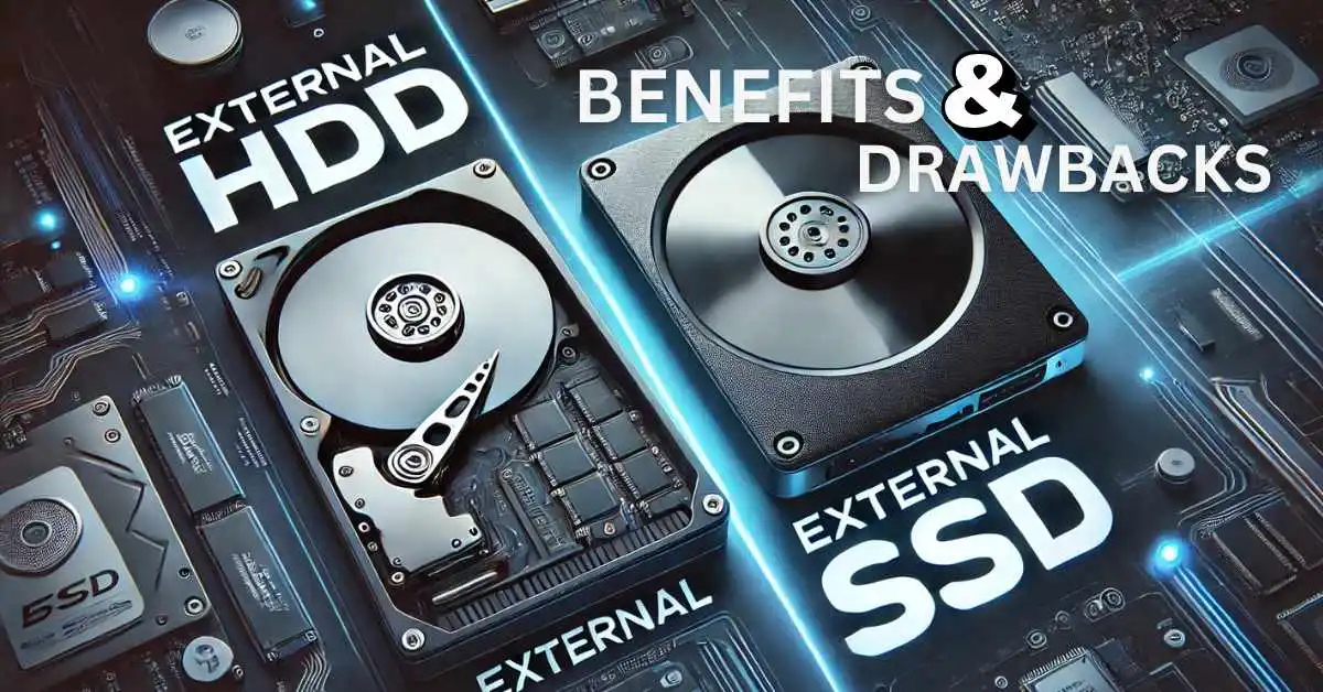 external HDD vs external SSD